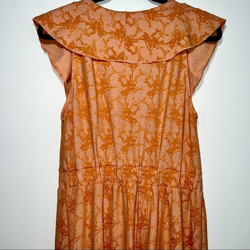 Zara NWT Maxi Button Wrap Dress - Picture 7 of 7